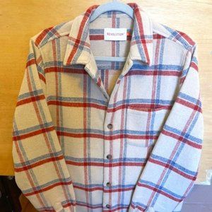 Revolution Plaid Jacket Size Medium